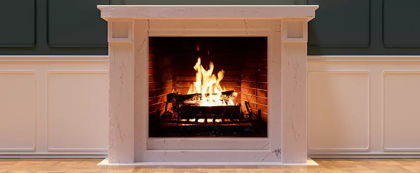 Decorative Electric Fireplace Installation in Titusville, Florida
