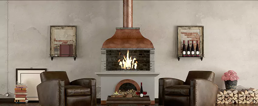 Thelin Hearth Products Providence Pellet Insert Fireplace Installation in Titusville, FL
