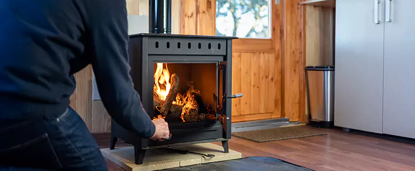 Open Hearth Wood Fireplace Installation in Titusville, FL