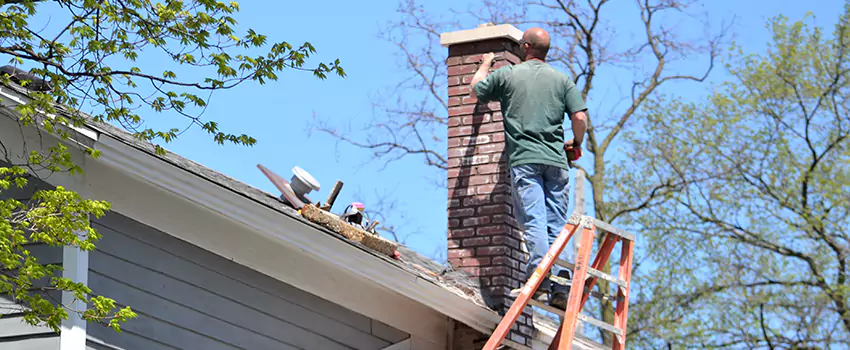Vinyl and PVC Chimney Flashing Installation in Titusville, FL