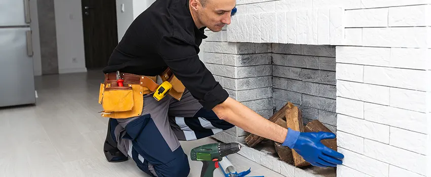 Fireplace Damaged Damper Frame Repair Services in Titusville, Florida