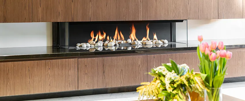 Double-height Fireplace Design Refurbishment in Titusville, Florida